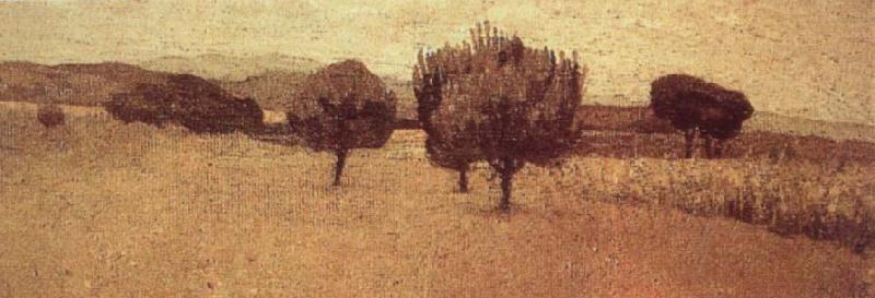 Landscape at Castiglioncello, Giuseppe Abbati